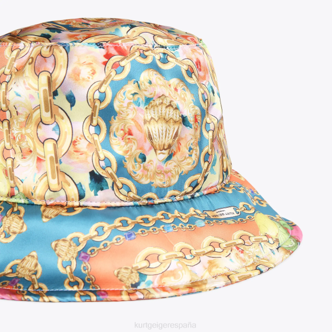 Kurt Geiger mujer sombrero de pescador london kensington 2LPR560 | accesorios naranja